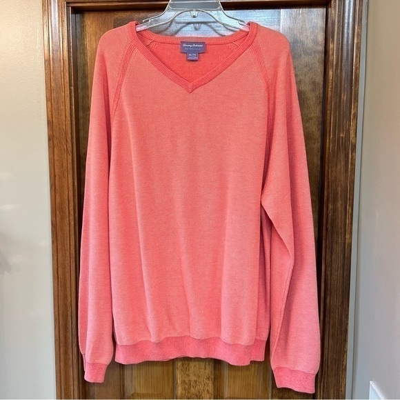 Tommy Bahama 100%‎ Pima Cotton Sweater Reversible Sz XXL Never Worn NWOT - Picture 1 of 13